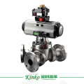 Q644/5F 16P-DN25 SOFT SEAL FLANGE BALL Valve